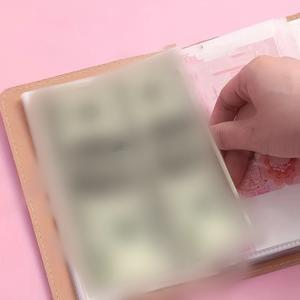 大容量キャッシュウォレット 現金収納ブック 予算管理バインダー 節約封筒付き 家計整理に最適
