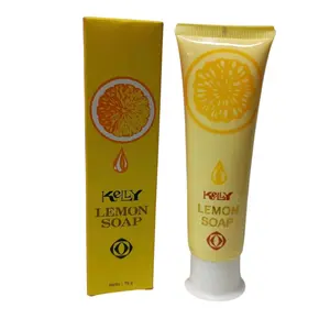 Kelly lemon soap 75gr original bpom Cleansing Kotoran Muka Facial Tetes Wajah