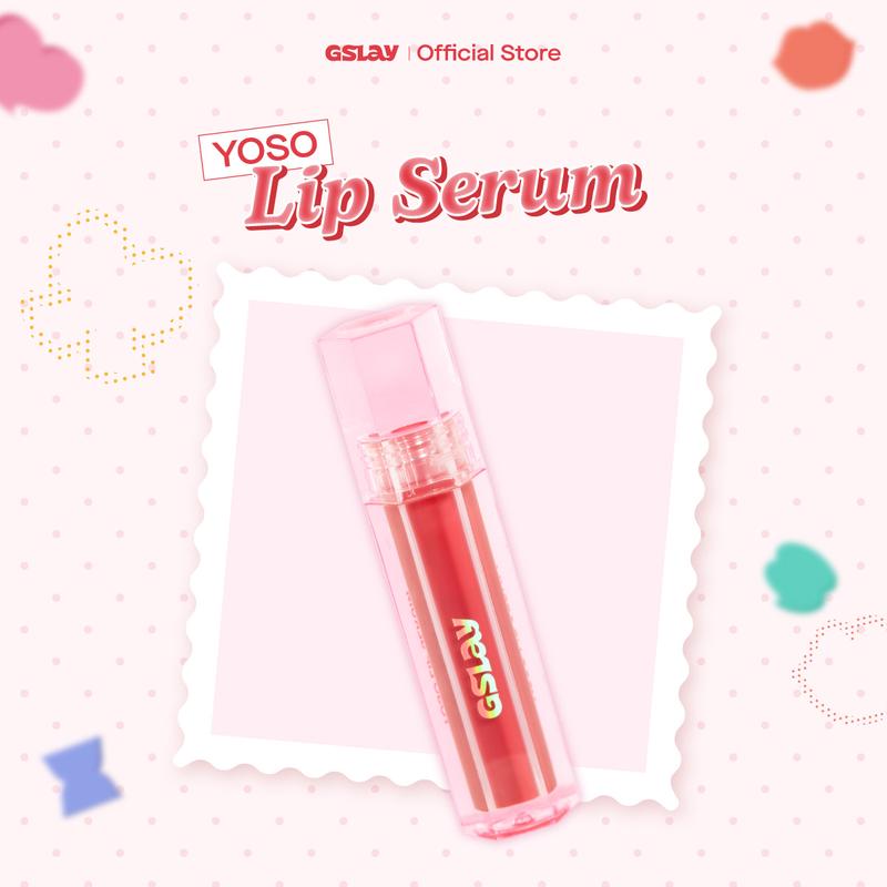 [FLASHDEAL] Son Dưỡng Bóng Có Màu Thuần Chay GSLAY YOSO Lip Serum dưỡng ẩm, tái tạo môi, mỏng nhẹ, không bết dính 1ml