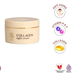 Viva Queen Collagen Night Cream with Vit A & F (22gr)