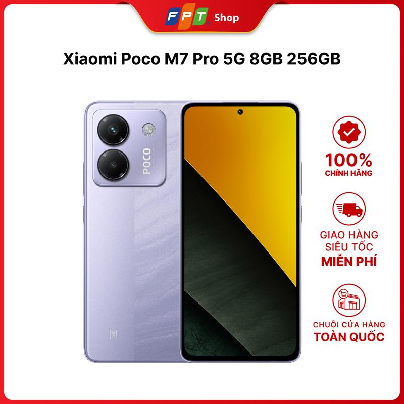 Điện thoại Xiaomi Poco M7 Pro 5G 8GB 256GB