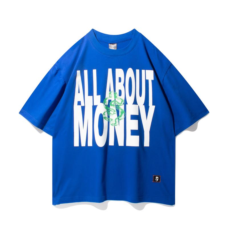 Based On Money - Baju Kaos Distro Oversize Pria Wanita Cream Temptation x Ocn 2