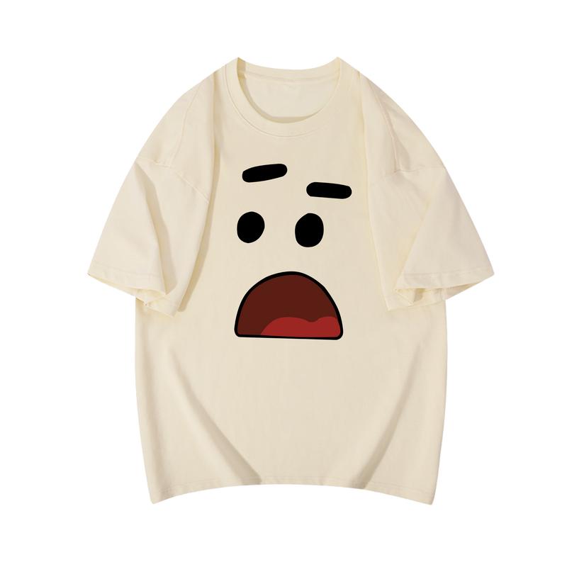 Fatcat - Tshirt SAD FACE BAHAN COTTON COMBED 24S Baju Pria Kaos Nyaman  High Katun Dewasa Lembut Distro Dark Grey Atasan Soft 3