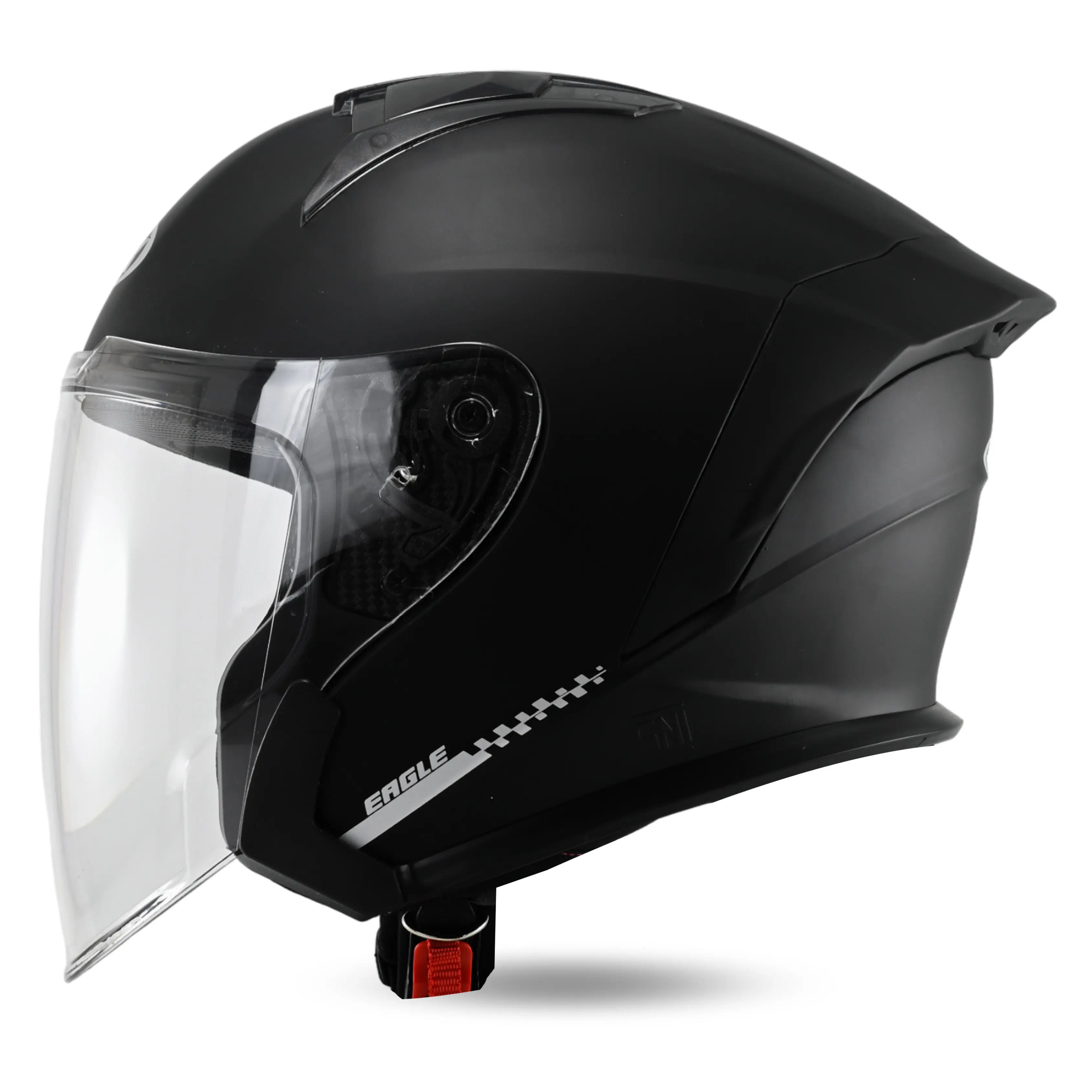 Helm Rsix Eagle Half Face Dewasa SNI Motorcycle Visor