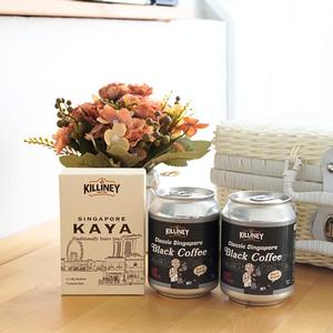 Killiney Nanyang Breakfast On-The-Go Bundle (Kaya Sachet Box & Canned Black Coffee)
