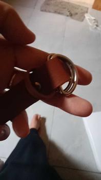 Product Review of Ikat pinggang anak wanita mini Korea Style / sabuk cewe fashion Cewek Coklat Elegan Gesper Hitam Pink Putih Belt tk kuromi from N**s 0