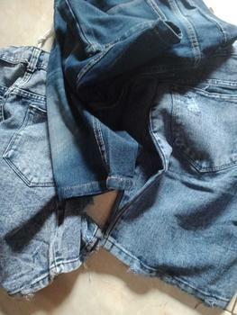 Product Review of Celana Pendek Jeans Sobek Pria Dewasa Elegan Terbaru  Distro Denim Nyaman Fit Tebal Cowok Tali Panjang Ripped Slim Hitam from د**س 0