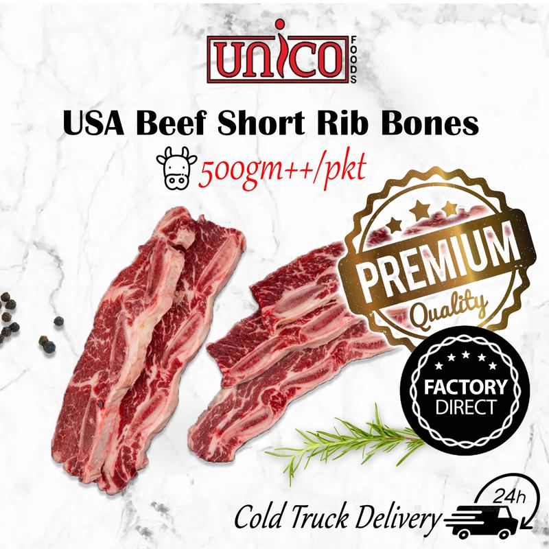 USA Beef Short rib Bone In 1.2CM Cut (KBBQ Galbi) 500gm+-/pkt - TikTok ...