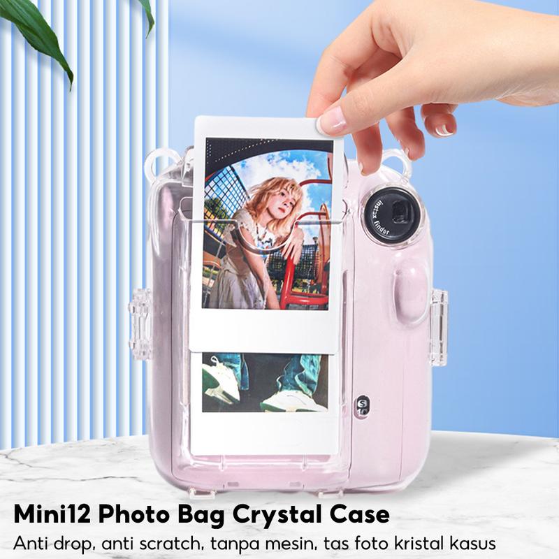 Product Introduction of Hardcase with Pocket Foto for Fujifilm Instax Mini 12 Motif Series Case Casing Camera Kamera 43