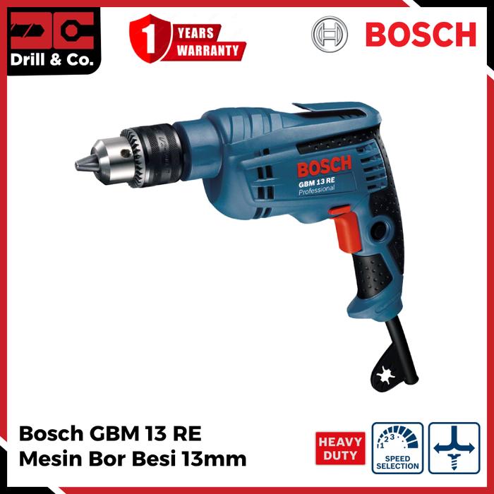 Gambar Bosch GBM 13 RE Mesin Bor Besi 13 mm dari Drill&Co Kota Administrasi Jakarta Barat Tokopedia
