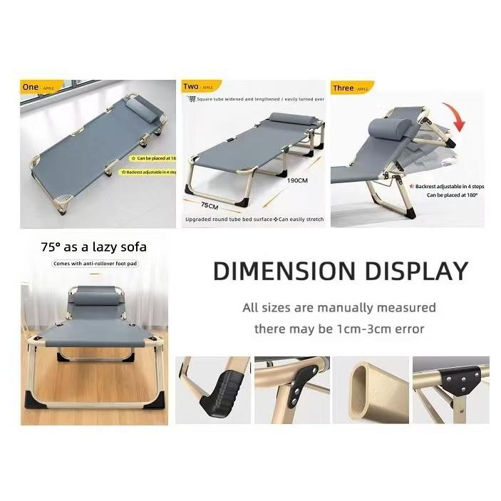 Hot Selling Good Quality Gray Chair Sun Beds Outdoor Furniture Lounger {Local Delivery and Warranty} Top Quality 5