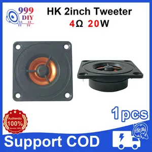 999DIY 2 inci 4Ω 20W Tweeter Speaker Mobil 2 inci Treble