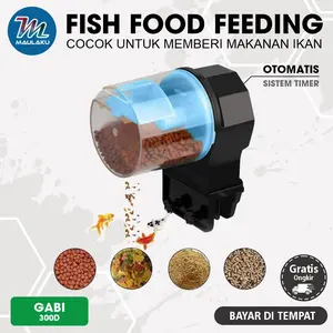 Dispenser Makanan Ikan Aquarium Automatic Food Timer