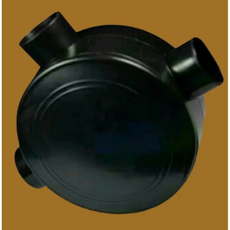 Inbow dus / T DUS hitam Cabang 3  /  Rumah saklar / Mangkok saklar / IB Dus isi 10 pcs 4