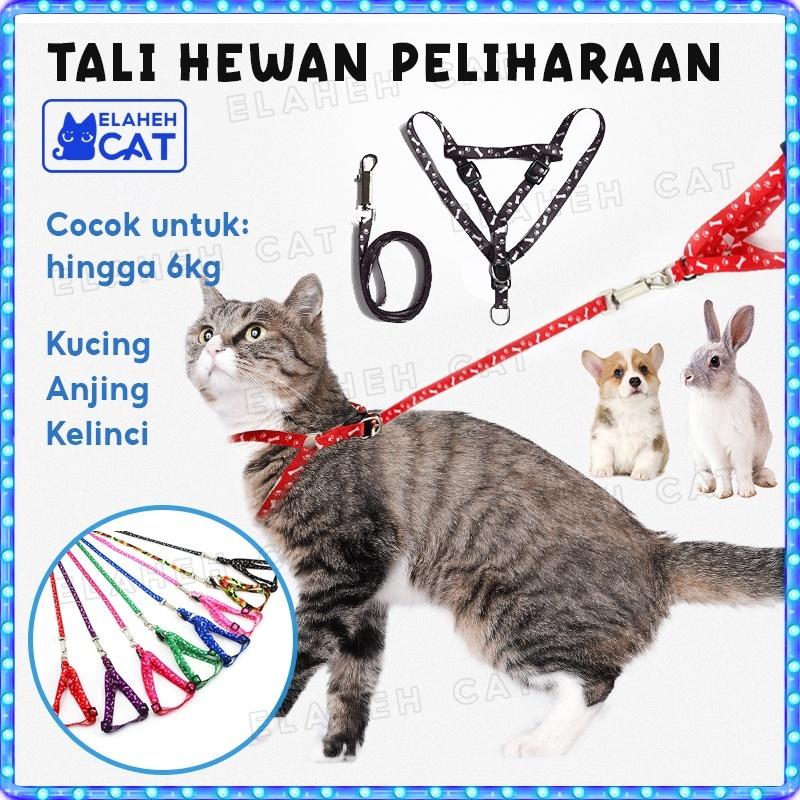 Tali Tuntun Murah Kucing Harness Kelinci Anjing Kecil bentuk Y tali 0