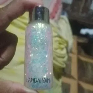 【asli】HANDAIYAN 9Colors Glitter Shiny body Painting Gel Cream Face Glitter Body Art Eye Shadow Festival Party Eye Makeup Cream 30g Tubuh