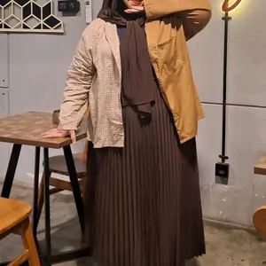 (5.A)ROK PLISKET SUPER JUMBO PREMIUM BB 55 SAMPAI 130 KG Muslim Wanita Tebal Karet Panjang Bawahan Dewasa HYGET Bahan Lentur Adem Nyaman