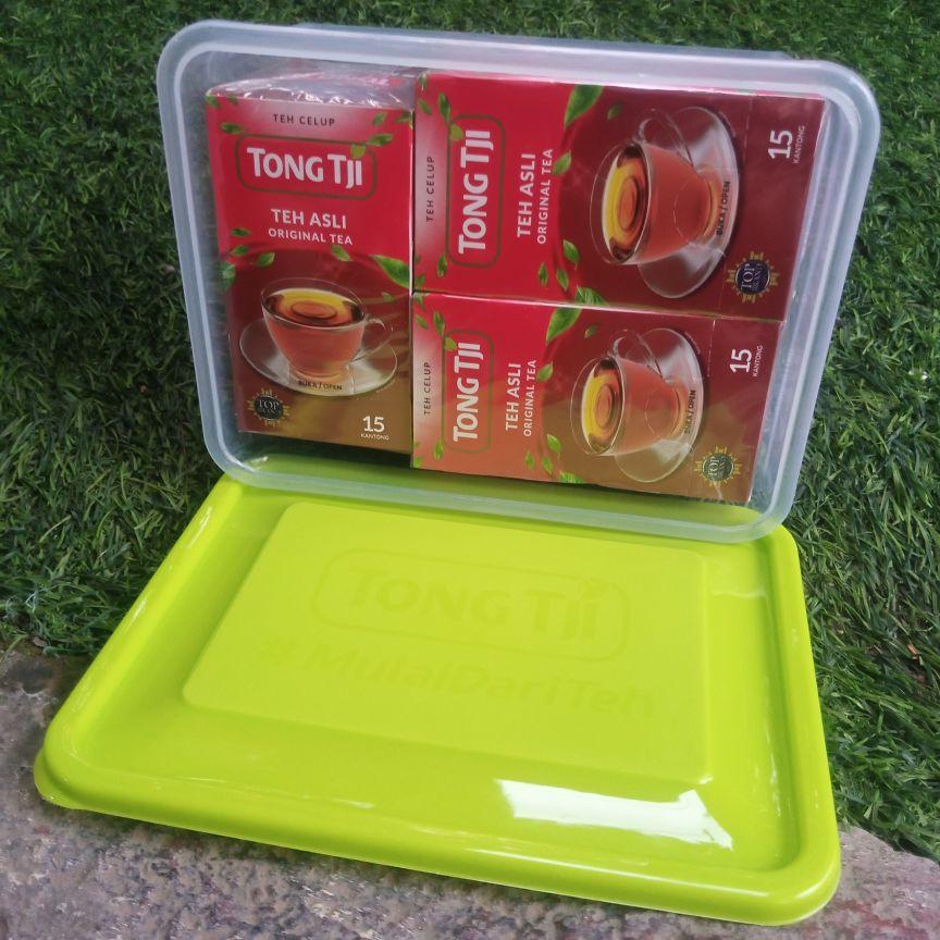 DANDANG Teh Celup Asli 2 Pak @ 25 Kantong GRATIS Canester Rasa Khas Nikmat & Praktis untuk Relaksasi Tubuh Cocok untuk Anda yang Sibuk Herbal Gula