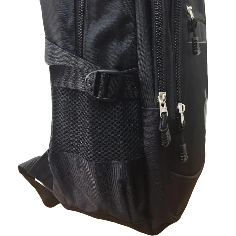 Tas Ransel Sekolah Anak Laki Laki/Cowok SMP SMA Alto Original Tas Gendong/Punggung Pria Backpack Hitam Polos Fashion 8