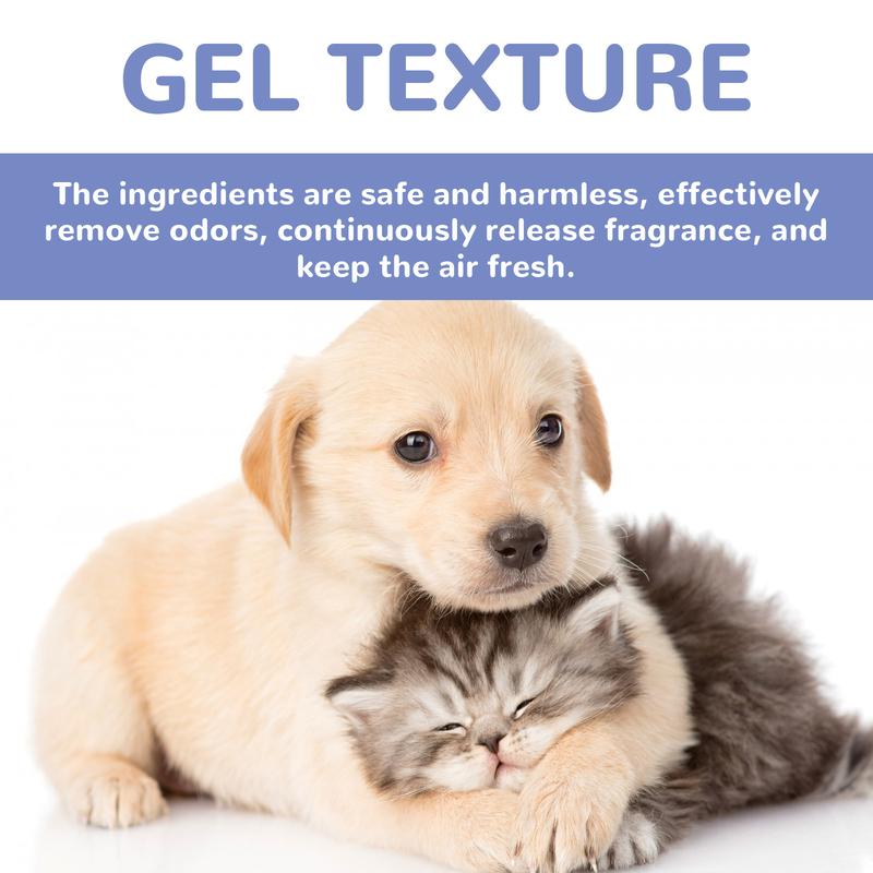 Deodorizing Fragrance Gel, Dog Odor Remover, Odor Neutralizing Gel, Pet Odor Absorber - Natural Plant Extract Formulated Fragrance Gel Removes Anxious Odors and Urine Stains 5