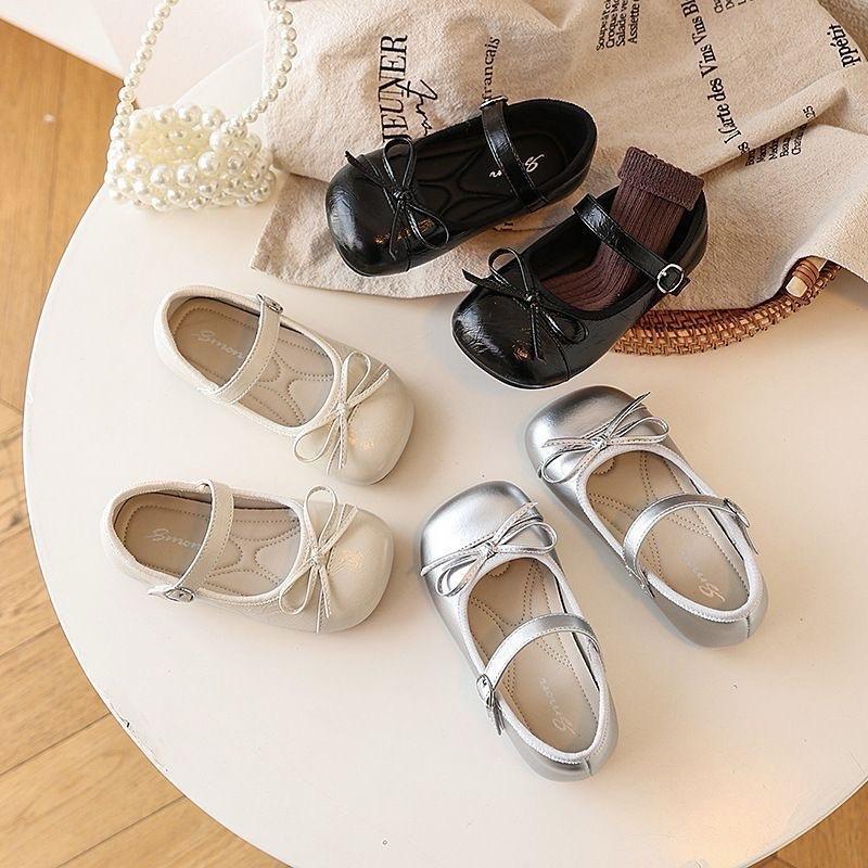  Giày búp bê nơ tiểu thư sang chảnh đế mềm nhẹ êm chân cho bé gái có nhiều màu sắc lựa chọn 