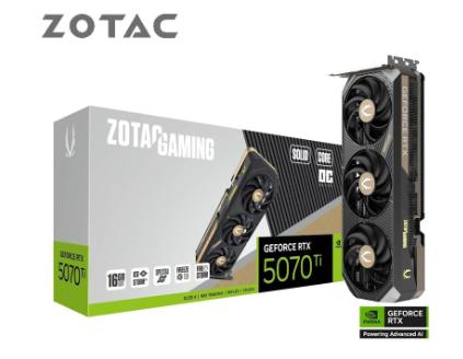 Gambar ZOTAC GAMING GeForce RTX 5070 Ti SOLID CORE OC 16GB GDDR7 dari STAR17 COM Kota Administrasi Jakarta Selatan Tokopedia