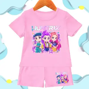 BAJU HUNTERS K-POP SETELAN ANAK ANAK / BAJU SETELAN ANAK [ BEST SELLER ]