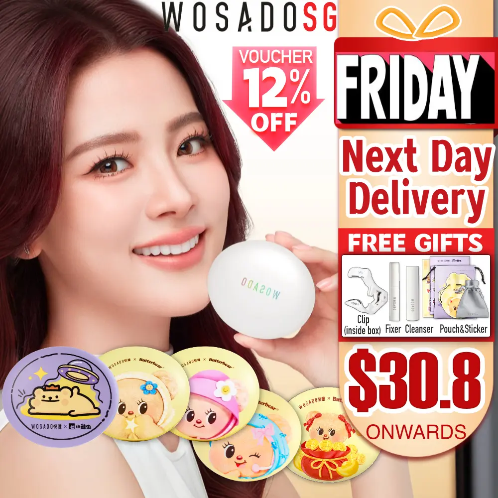 ️WOSADO 2.0【SG STOCK】ALL No.1-35 Designs & XL Magnetic Eyelashes Reusable Eyelash Fake Lashes Extension Cloudy Honey Pear Blossom Foxy Silky Ice Frost Black Iris Frost Diamond Ultra Luna Ice Velvet Barbie Chiffon Black Widen Wide