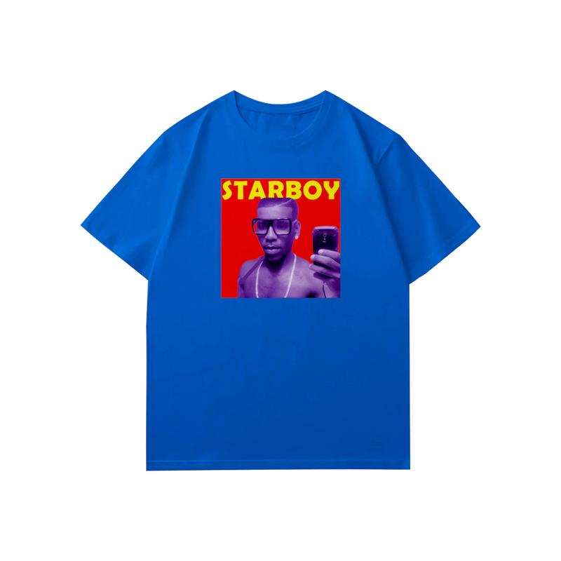 KAOS RUSDI STARBOY - KAOS JOMOK ORANG HYTAM NGAWI - BAJU COWOK CEWEK - T-SHIRT DISTRO - COD 6