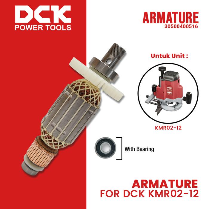Gambar Armature/Angker untuk Router KMR/DMR/AMR02-12 dari DCK Power Tools Indonesia Kota Administrasi Jakarta Barat Tokopedia