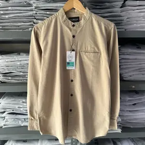 BABEDO Kemeja Koko Kemko Polos Pria Lengan Panjang Slim-fit Kemeja Casual Full Katun Premium Quality shirt