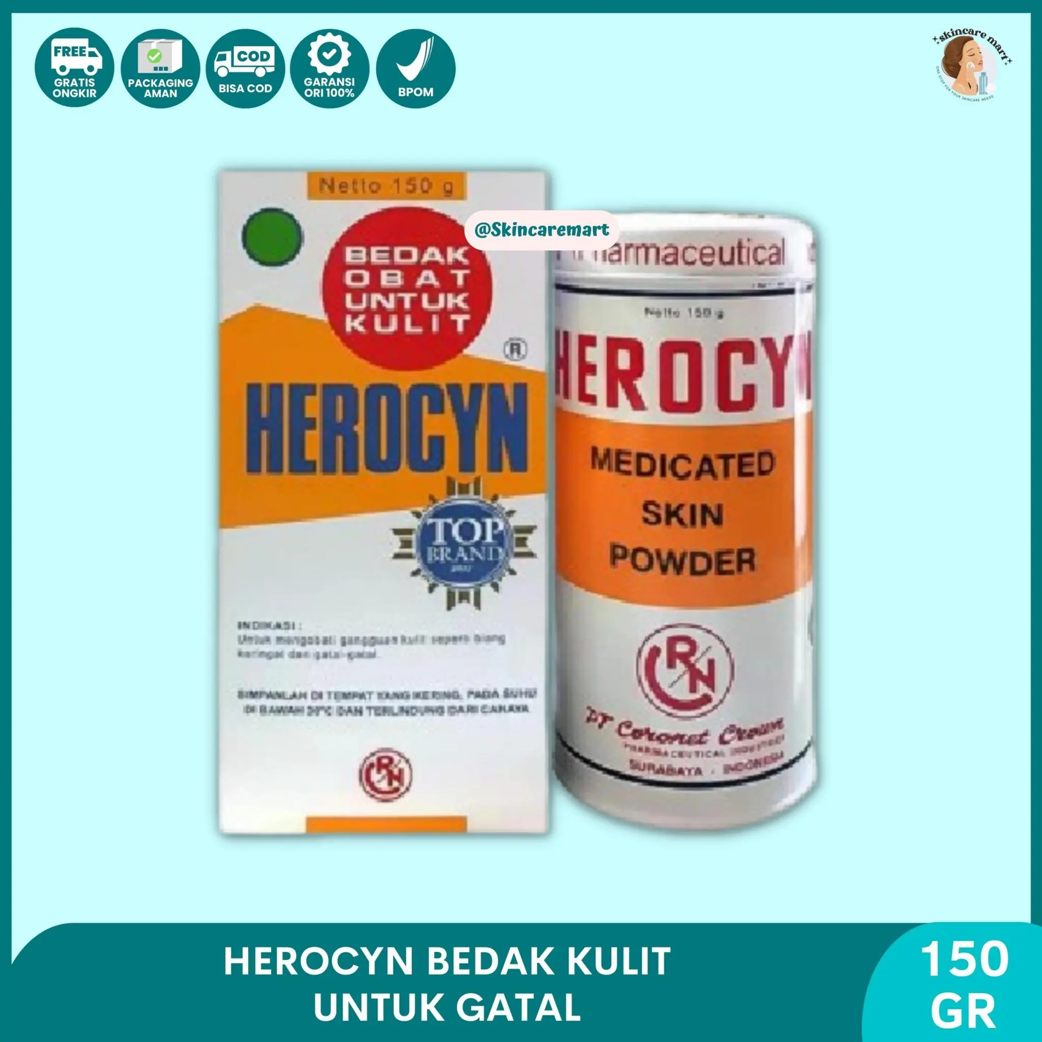 SM2213 HEROCYN Bedak gatal 150GR