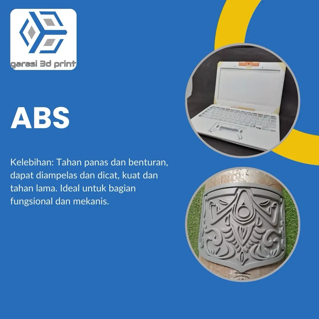 Garasi 3D Print - Jasa 3D Print Bahan ABS+