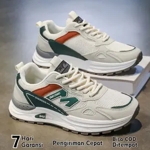 Koleksi Terbaru! Sneakers Pria Sporty Lari - Kualitas Premium, Anti Selip, Tahan Lama