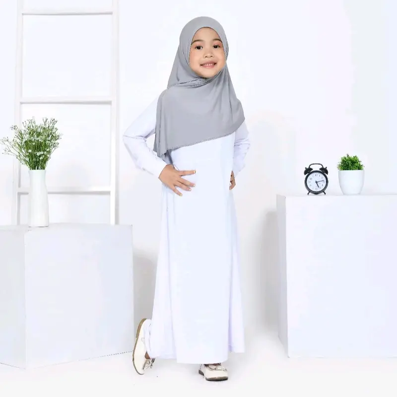 PAKET HEMAT 3 PCS Hijab Segitiga Instan Anak 1-10 Tahun Jersey Premium Label Akrilik Nyaman 2