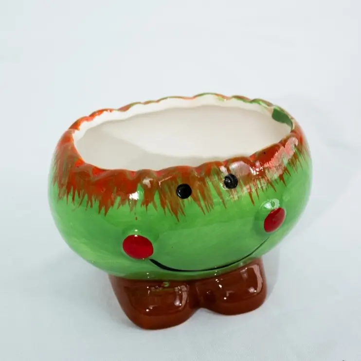 Pot Mini Pot Keramik Pot Karakter Lucu