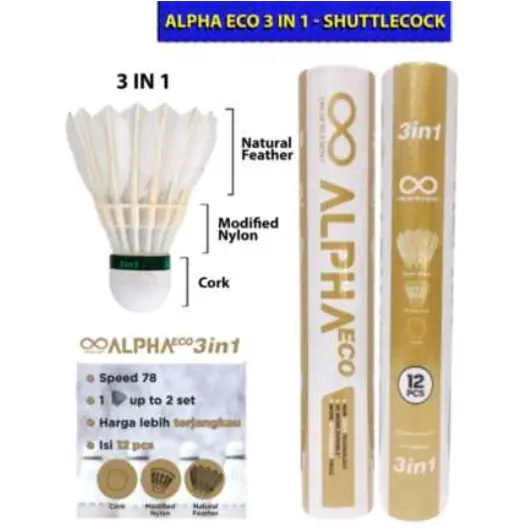 SHUTTLECOCK ALPHA ECO ORIGINAL