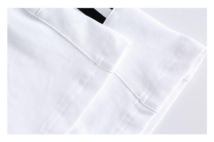 Product Introduction of Singapore Link: High-Quality Cotton Raglan T-Shirts Await Streetwear Top Man Menswear Casual Striped Crewneck Tropical 2