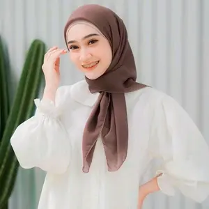 HIJAB Segi Empat Paris Premium/Paris Jadul 115 x 115 kerudung paris