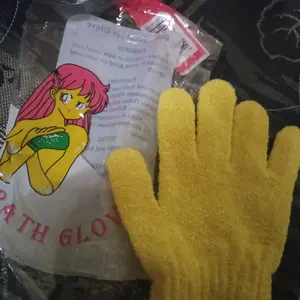 sarung tangan mandi scrubber