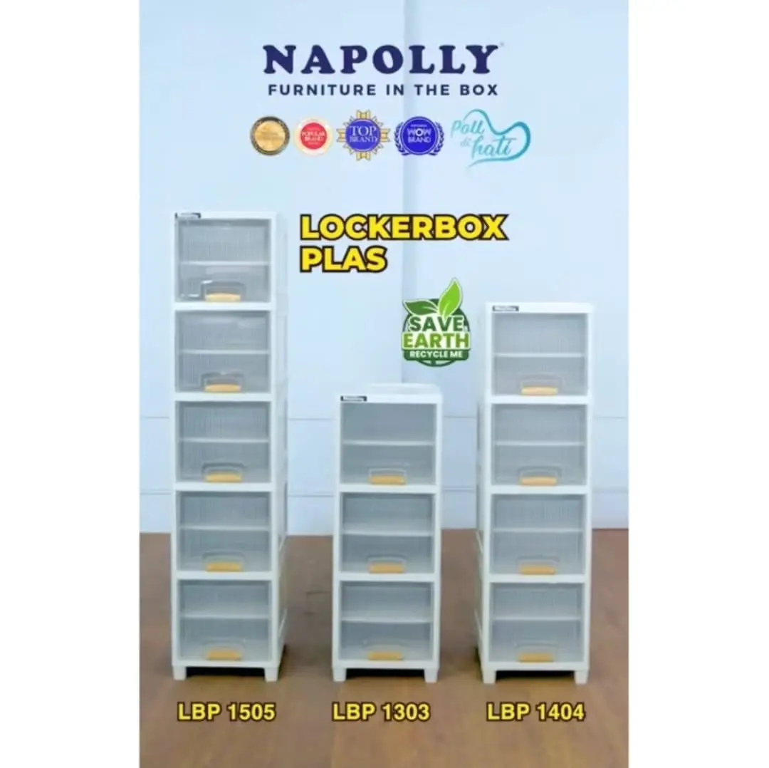 LOCKER BOX NAPOLLY LEMARI PLASTIK NAPOLLY FURNITURE
