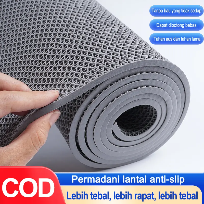 【100*120cm】 Keset Lantai Kamar Mandi Anti Slip Keset Anti Licin / Keset Anti Slip / Alas Kamar Mandi Anti Slip / Keset Kamar Mandi / Keset PVC
