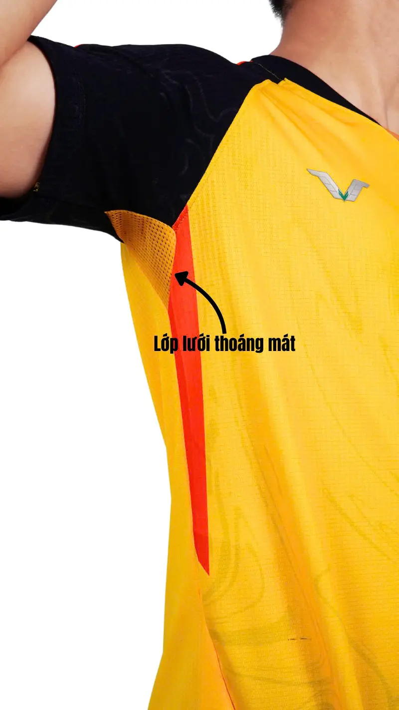 Product Introduction of TẶNG IN ẤN KHI ĐẶT TRONG LIVE-Bộ Thi Đấu Thái Sơn Nam- Quần Áo Bóng Đá Nam Chính Hãng Vina Authentic SVT13- Lưới Thoát Nhiệt Phối Lai Mạnh Mẽ Nổi Bật 10