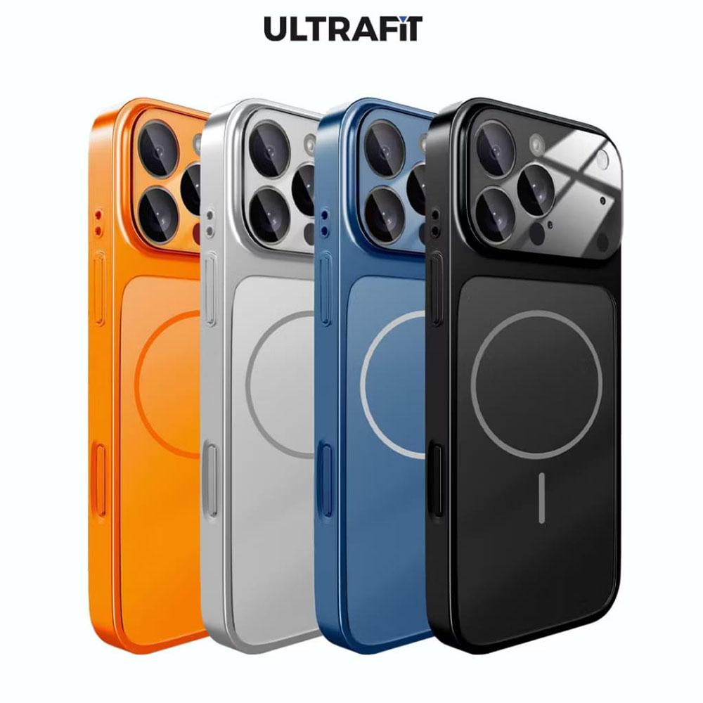 [Case Berubah Menjadi 17 ProMax]  MagGlass Magnetic Case Untuk Iphone Case Compatible Iphone 11 12 13 14 15 16 17 Pro Plus Max [Hanya Case Pelindung Belakang Handphone]