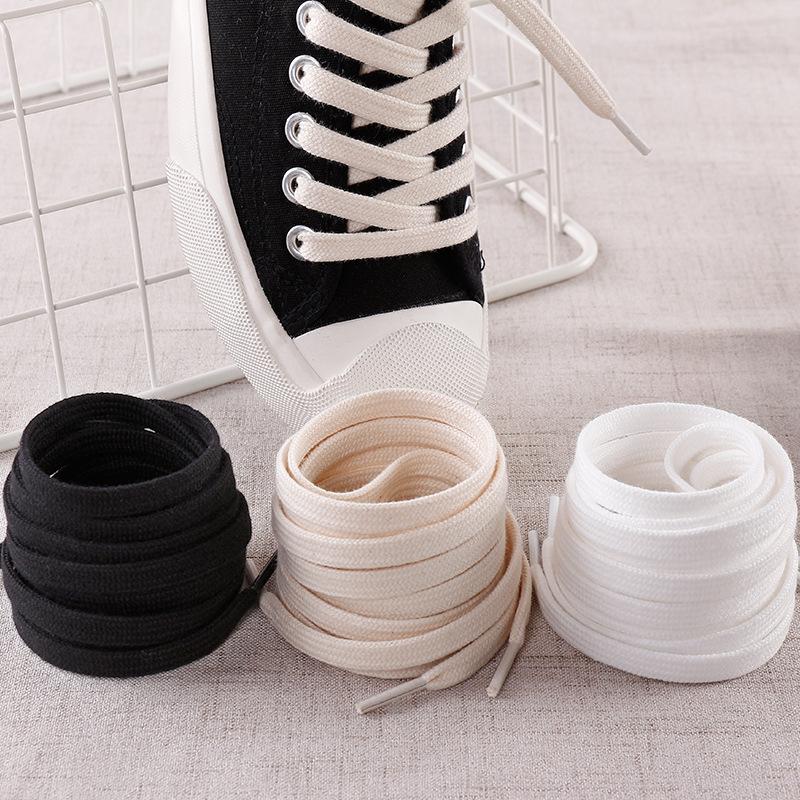 Dây Giày Cotton Gai Dầu, Kiểu Phẳng, Bộ 2 Chiếc, Chiều Dài 120cm Và 140cm Nam