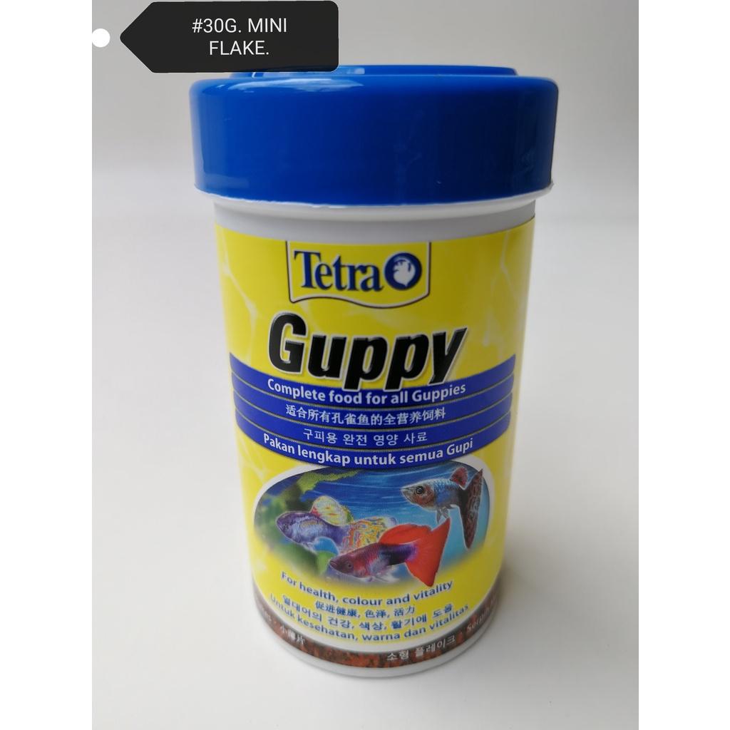Tetra Guppy 30gram Fish Feed Food Aquarium Makanan Ikan Akuarium