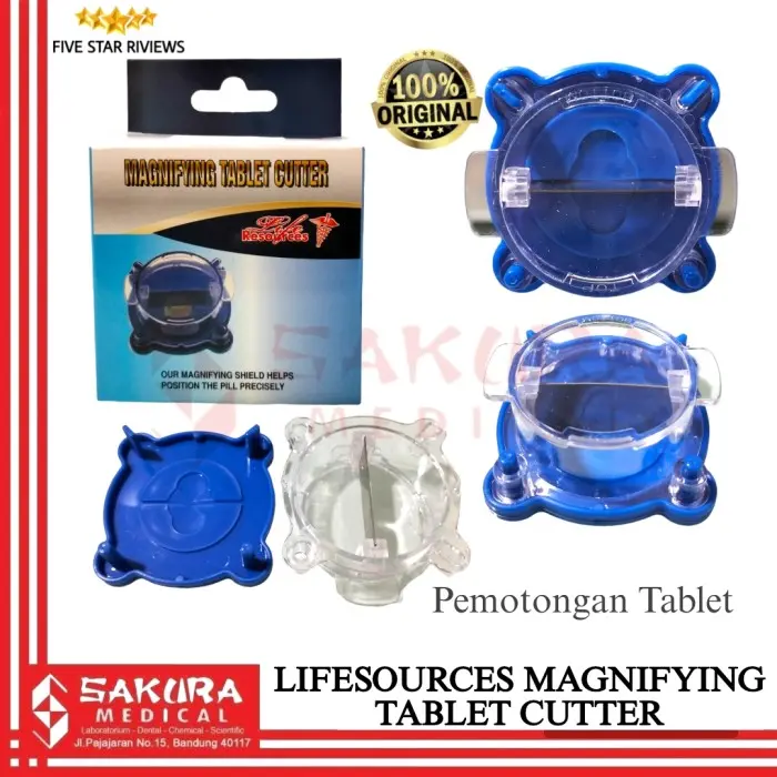 Pemotong tablet LIFESOURCES MAGNIFYING TABLET CUTTER 0