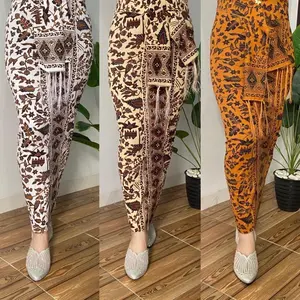 Kamen katun strit  motif batik rembang free slendang Melar