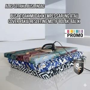 Alas setrika 3 cm.Alas setrika busa Dapat dilipat Pakaian Rumah Tangga