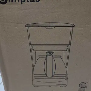 【SUPER DEALS】Simplus Mesin Kopi  Mesin Kopi Tipe Drop Peralatan Rumah Tangga Kapasitas Besar 750ml 2 Fungsi Untuk Kopi dan Teh KFJH011